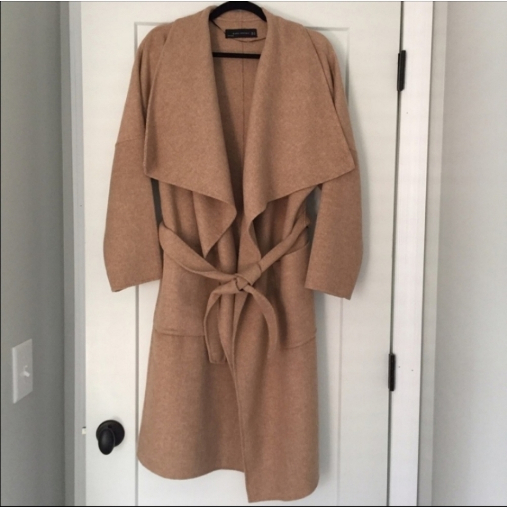 Zara Handmade Camel Coat - Picture 13 of 16